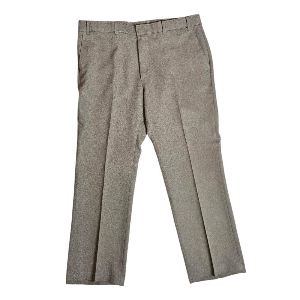 Vintage Levi’s Action Slacks Taupe Brown High Rise Straight Leg Pants 38x30 USA - Picture 2 of 9